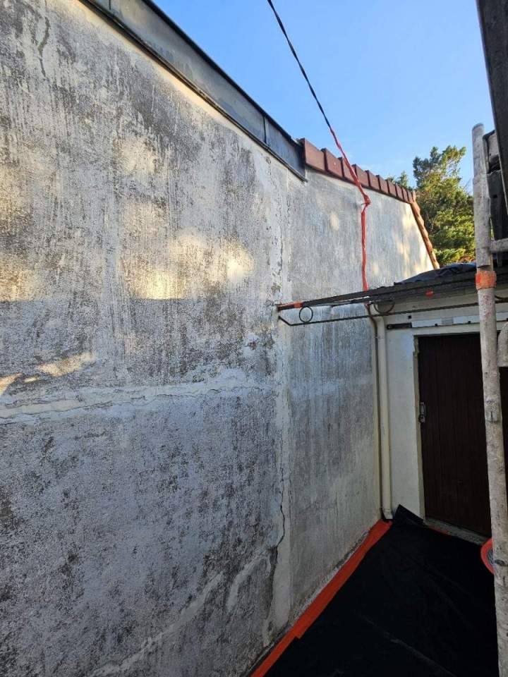 Rénovation d'un mur à Talence (4)